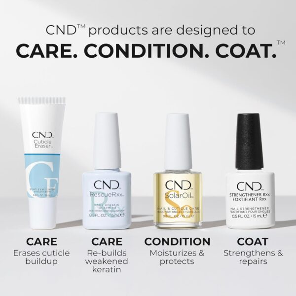 CND SolarOil & RescueRXx, Cuticle Oil Pen, Keratin Nail Treatment Pen, On-the-Go, Travel-Sized - Image 6