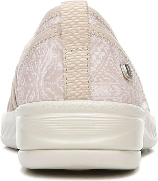 BZees Women's Niche Slip-On Comfort Flat,Beige Batik Fabric,11 Wide - Image 5