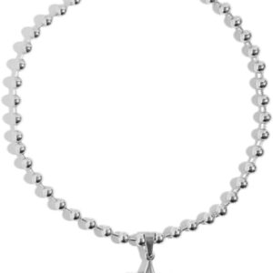 Fashion Trend Light Luxury Niche Sense Round Bead Chain Temperament Simple Cold Wind Five-pointed Star Necklace