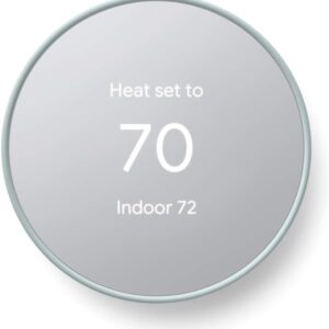 Google Nest Thermostat - Smart Thermostat for Home - Programmable Wifi Thermostat - Fog