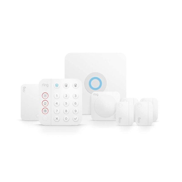 Ring Alarm 8-Piece Kit – Wireless Smart Home Security System | Expandable | Easy Setup | Mobile App Control | 24/7 Professional Monitoring | Alexa Compatible - Image 2