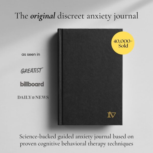 Worry for Nothing: Guided Anxiety Journal, Cognitive Behavioral Therapy Mental Health Journal, Anxiety Relief & Self Care, Journal for Men & Women, Mental Health Gifts - Image 2