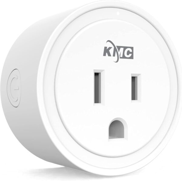 KMC Smart Plug Mini 4-Pack, Wi-Fi Outlets for Smart Home, Remote Control Lights and Devices from Anywhere, No Hub Required, ETL Certified, Works with Alexa and Google Home - Image 2