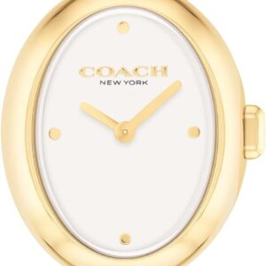 COACH Sammy Women's 2H Quartz Watch - Jewelry-Inspired 22.5mm Bangle Watch - Modern and Elegant Everyday Timepiece - Gift for Her