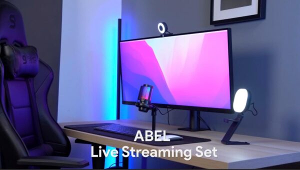 Live Streaming Kit- Perfect for Streaming Video Games on Twitch, YouTube, Podcasts and Working from Home. includes 1920x1080p Webcam, Professional USB Microphone, and One LED Multi-Color Light - Image 9