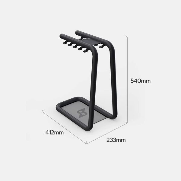 Gym Accessories Organizer, Home Gym Accessories Hanger, 10 Metal Hooks Heavy-Duty Gym Accessory Storage for Home Exercise and Fitness Gear - Image 3