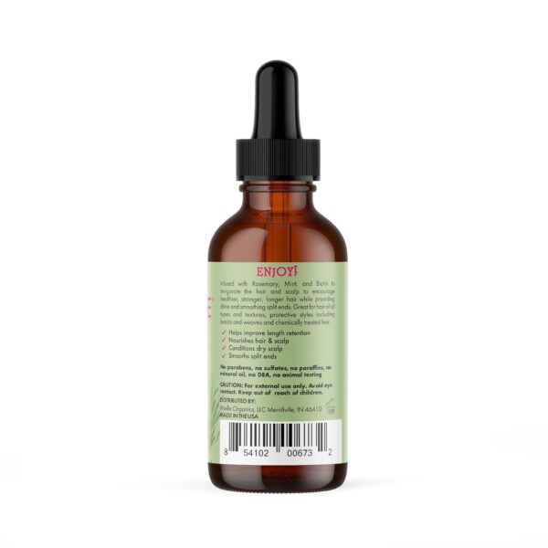 Mielle Organics Rosemary Mint Scalp & Hair Strengthening Oil for All Hair Types (2 Fl Oz) - Image 8