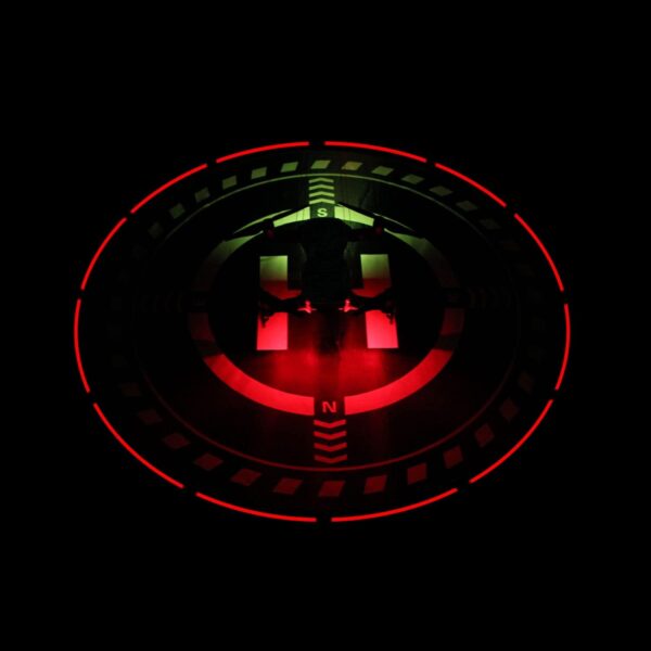 Drones Landing Pad with Night Vision LED Light, Universal Waterproof Portable Fast-Foldable Landing Mat for DJI Flip/Neo/Mini 4k/Mini 4 Pro/Mini 3/Air 2S/Mavic 3 Pro/FPV Avata (70cm/27.6inch) - Image 5