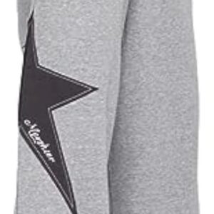 Pooyikoi Women Streetwear Sweatpants Drawstring Elastic Waist Loose Wide Leg Joggers Y2k Star Print Pants Harajuku Trousers
