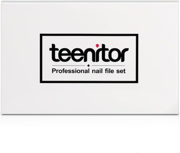 Teenitor Nail File Nail Buffer, 6 pcs Nail Files and Buffers for Natural Nails, Emery Boards for Nails, Nail Buffer and Shine Kit Nail Filer, Nail Buffer Block 100/180 Grit Nail Files Fingernail Files - Image 8