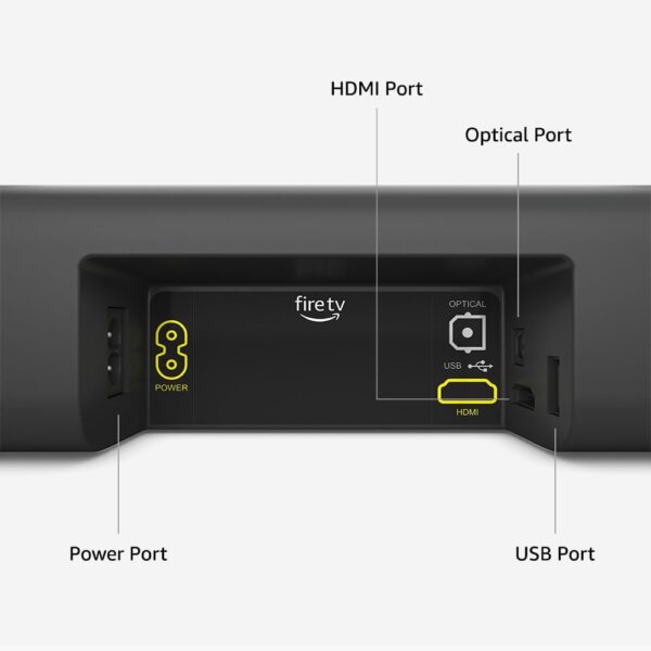 Amazon Fire TV Soundbar (newest model), 2.0 speaker with DTS Virtual:X and Dolby Audio, Bluetooth connectivity - Image 6