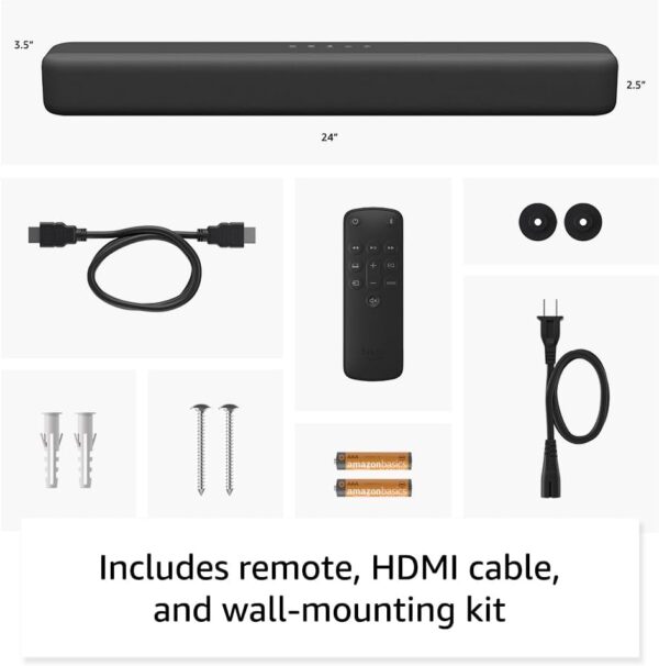 Amazon Fire TV Soundbar (newest model), 2.0 speaker with DTS Virtual:X and Dolby Audio, Bluetooth connectivity - Image 7