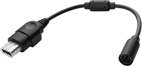 Breakaway Trip Cable Cord Adapter for Original Xbox Controller, Compatible with Xbox 360, Duke Controllers & PC Gaming Systems, Secure Data Transfer (10-inch)