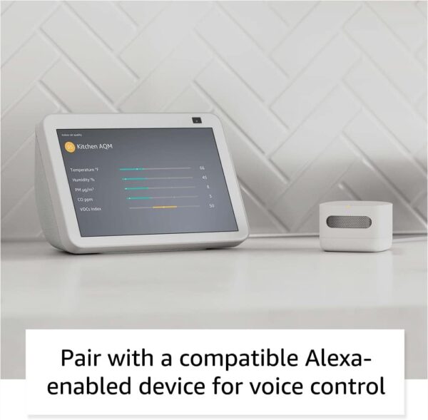 Amazon Smart Air Quality Monitor – Know your air, Works with Alexa - Image 4