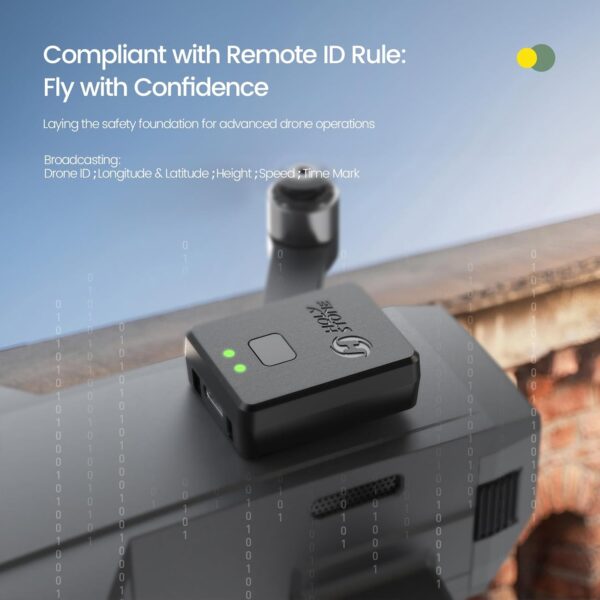 Holy Stone FAA Compliant Remote Identification broadcast Module Spare Parts for GPS Drones with Camera for Adults 4K, Remote ID broadcast Module Parts comply with US FAA Regulation; No worry about FAA - Image 2