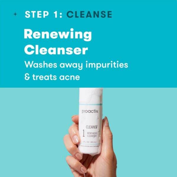 Proactiv 3 Step Acne Treatment - Benzoyl Peroxide Face Wash, Repairing Acne Spot Treatment for Face and Body, Exfoliating Toner - 30 Day Complete Acne Skin Care Kit - Image 7