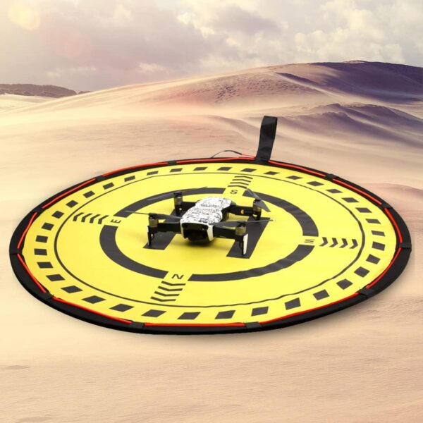 Drones Landing Pad with Night Vision LED Light, Universal Waterproof Portable Fast-Foldable Landing Mat for DJI Flip/Neo/Mini 4k/Mini 4 Pro/Mini 3/Air 2S/Mavic 3 Pro/FPV Avata (70cm/27.6inch) - Image 2
