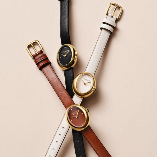 Coach Sammy Women's - 2H Quartz Watch - Calfskin Leather Strap - Water Resistant up to 3ATM/30 Meters - Gift for Her - Modern Design - Perfect for Everyday Wear - 22.5mm - Image 5