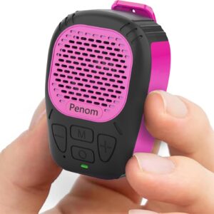 Wearable Bluetooth Speaker,Water-Resistant Portable Speaker Bluetooth,Built in Mic for Hands-Free/Call,Suitable for Indoor & Outdoor Use(Update Version Burgundy)