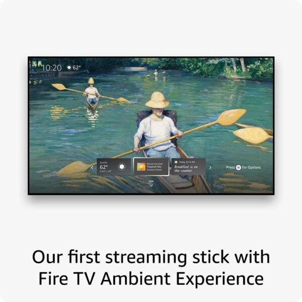 Amazon Fire TV Stick 4K Max streaming device (newest model) supports Wi-Fi 6E, free & live TV without cable or satellite - Image 5