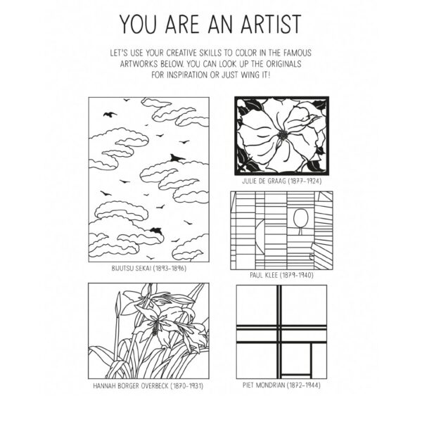 Out of Your Mind: A Journal and Coloring Book to Distract Your Anxious Mind (Anxiety Journaling and Coloring Series) - Image 6