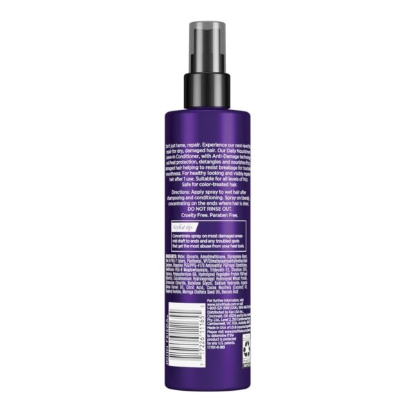 John Frieda Frizz Ease Daily Nourishment Leave-In Conditioner, Detangles Frizzy, Damaged Hair, Reduces Breakage, Protects Against Heat, with Vitamins A, C, E & Green Tea Extract, 8 Oz - Image 7