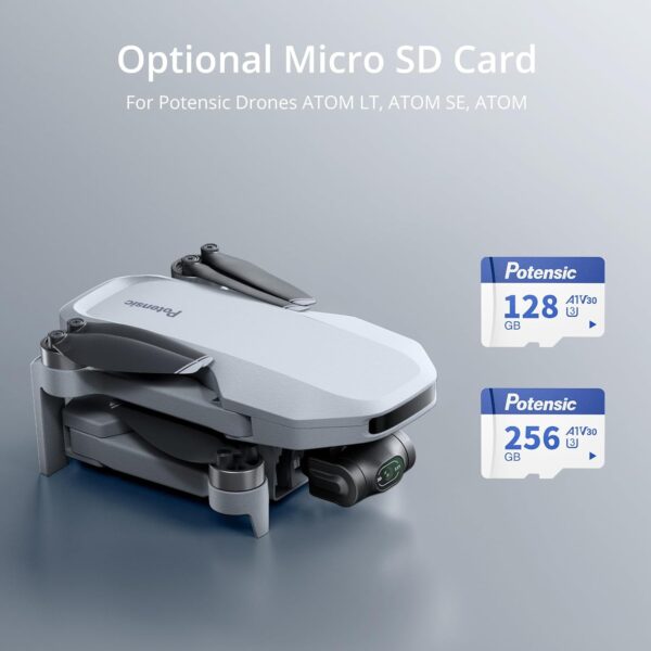 Potensic 256GB Micro Memory Card for Drones, A1, U3, V30, Read Speed up to 100 MB/s - Image 4
