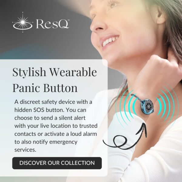 Jewelry, Maitri Smart Bluetooth Safety Bracelet, Discreet Wearable Safety Device - GPS Location Tracking, Audio Recording, One Touch Activation - Image 2