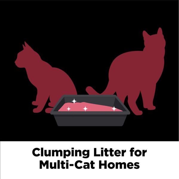 ARM & HAMMER Clump & Seal Platinum Clumping Cat Litter Odor Control, Multi-Cat, 14-Day Odor Control, Online Exclusive Formula, 18 Lbs - Image 5