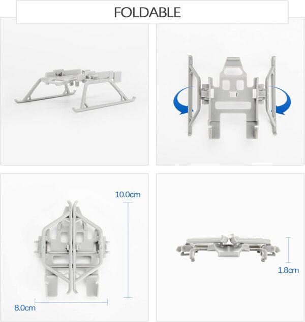 Landing Gear for DJI Mini 3/Mini 3 Pro Leg Foldable Extended Kit for Mini 3 Pro Accessories - Image 5