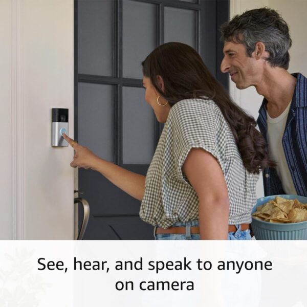 Ring Battery Doorbell, Head-to-Toe Video, Live View with Two-Way Talk, and Motion Detection & Alerts (2024 release), Venetian Bronze - Image 5