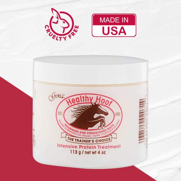 Gena Healthy Hoof Cream Complete Cuticle and Nail Care, to Moisturize, Condition and Treat Cuticles and Strengthen Nails, 4 Oz (Pack of 1) - Image 6