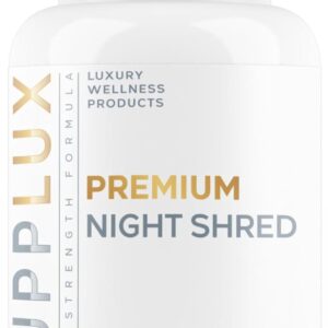 PREMIUM Night Shred - Bed Time Weight Loss Pills for Women & Fat Burner for Men - Sleep Aid, Appetite Suppressant, Metabolism Booster | 16 Research Backed Ingredients for Sleep, Relaxing - 60 Capsules
