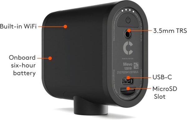 Mevo Start 3-Pack Wireless Live Streaming Cameras, for Multi-Camera HD Video, App Control and Streaming via Smartphone or Wi-Fi and Signature Series Lens Cloth - Image 8