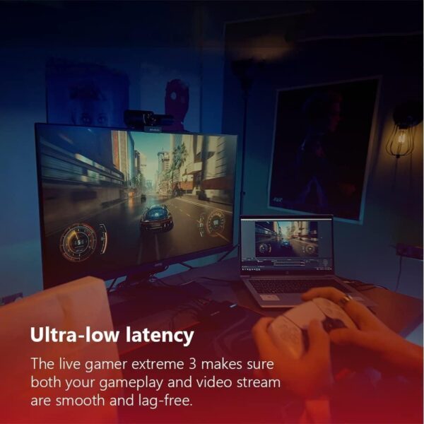 AVerMedia HDMI Capture Card- Gaming, Video Streaming, 4K Capture Card for PS5, Xbox Series X/S, Xbox One, PS4, Switch, Windows 11 / Mac Os12, HDR & VRR Support - GC551G2 Live Gamer Extreme 3 White - Image 6