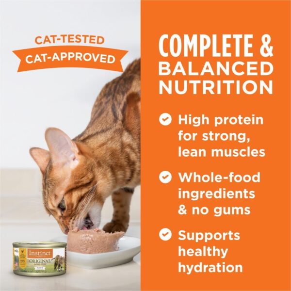 Instinct Original Grain Free Recipe Variety Pack Natural Wet Canned Cat Food by Nature's Variety, 3 Ounce (Pack of 12) - Image 5