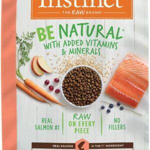 Instinct Be Natural Salmon & Brown Rice Dry Dog Food, 4.5 lb. Bag