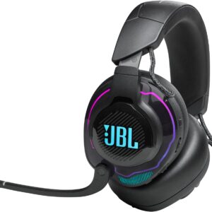 JBL Quantum 910 - Wireless Over-Ear Performance Gaming Headset with Head Tracking-Enhanced, Active Noise Cancelling and Bluetooth, QuantumSPATIAL 360, Low Latency Wireless System (Black)