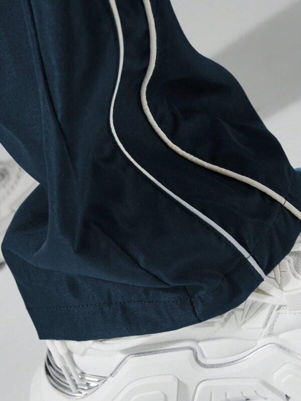 ZAFUL Men's Parachute Sweatpants Y2k Baggy Track Pants Drawstring Wide Leg Casual Trousers Streetwear - Image 6