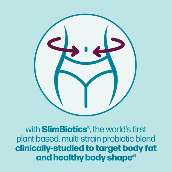 Culturelle Metabolism + Weight Management with SlimBiotics® Probiotic Capsules – 30 Count – Helps Safely Manage Weight - Promotes Healthy Metabolism and Physical & Mental Energy - Image 6