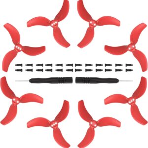 8Pcs Avata 2 Propellers Replacement Prop Blades 3032S Low Noise Wings for DJI Avata 2 Drone Accessories Red Tips