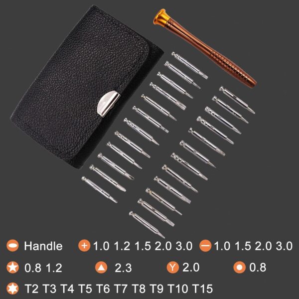 DJI Repair Screwdrivers Tool Set for Mavic 2/2S Phantom 3/4 Pro Mavic Mini 2/SE/Mini 3 Pro Spark Avata Drone and Other Electronics Devices - Universal Screwdriver 25 In 1 - Image 2