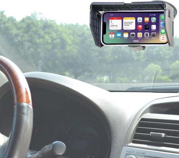 Universal Foldable Sun Shade Visor for Drone Controller Mobile Phone - Anti-Glare, Stable Fit, Easy Installation - Image 9