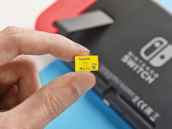 SanDisk 256GB microSD Card, Licensed for Nintendo-Switch, Made for Nintendo Switch 1, Switch OLED, and Switch Lite - SDSQXAO-256G-GNCZN - Image 5