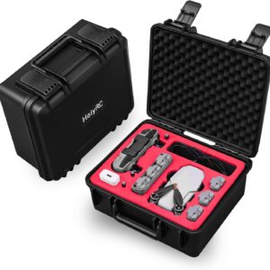 HeiyRC Mini 2 SE 4K Case, Waterproof Carrying Hard Case Hardshell Portable Travel Box for DJI Mavic Mini 2 SE/Mini 4K/Mini 2 Fly More Combo for Specta Drone Accessories