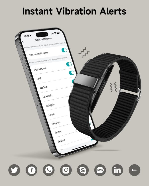 Health Fitness Tracker, Wearable Activity Step Tracker for Men Women, Continuous Sleep/ Heart Rate/ SpO2/ Stress/ Blood Pressure Monitor, IP68 Multiple Sports Modes Watch, Free App for Android iPhone - Image 4