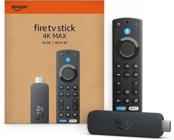 Amazon Fire TV Stick 4K Max streaming device (newest model) supports Wi-Fi 6E, free & live TV without cable or satellite - Image 2