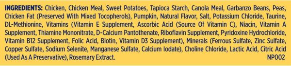 Nature’s Recipe Grain Free Chicken, Sweet Potato & Pumpkin Recipe Dry Dog Food, 24 lb. Bag - Image 13
