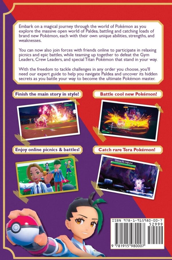 Pokémon Scarlet and Violet Strategy Guide Book (Full Color - Premium Hardback): 100% Unofficial - 100% Helpful Walkthrough - Image 2