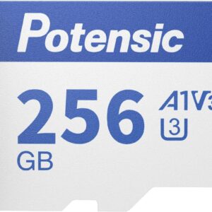 Potensic 256GB Micro Memory Card for Drones, A1, U3, V30, Read Speed up to 100 MB/s